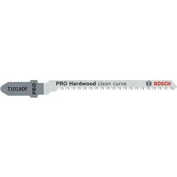 Bosch Professional 2608655093 List přímočarého pily PRO Hardwood clean curve T101AOF, 83 mm, 2dílná 2 ks