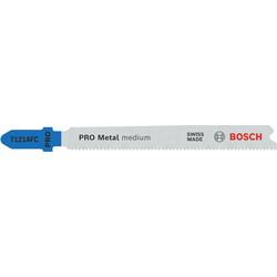 Bosch Accessories 2608655108 List přímočaré pily NA kov T121AFC, 92 mm, 100 ks.“; a „Tel.“ pilové listy NA T121 100 ks