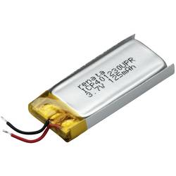 Renata ICP401230UPR speciální akumulátor Prismatisch s kabelem Li-Pol 3.7 V 130 mAh