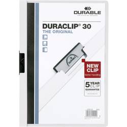 Durable složka s klipem DURACLIP® 30 220002 DIN A4 bílá