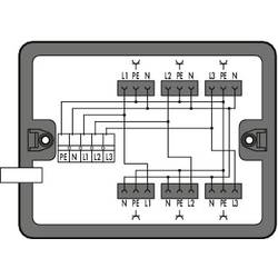 WAGO 899-631/338-000 rozvodný box 899 25 A černá 1 ks