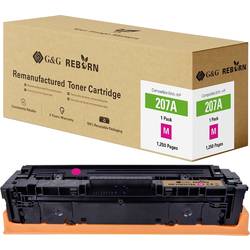 G&G Toner náhradní HP 207A kompatibilní purppurová 1250 Seiten Reborn remanufactured 21284