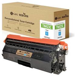 G&G Toner náhradní Brother TN-423C kompatibilní azurová 4000 Seiten Reborn remanufactured 21189