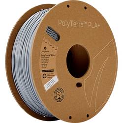 Polymaker PM70947 Regular vlákno pro 3D tiskárny PLA+ Nižší obsah plastů, Vysoká tuhost 1.75 mm 1000 g šedá PolyTerra™ 1 ks