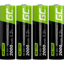 Green Cell HR6 akumulátor AA, Ni-MH, 2000 mAh, 1.2 V, 4 ks