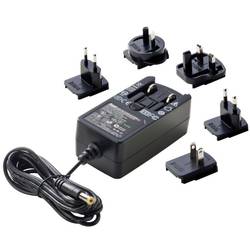 Dehner Elektronik SYS 1541-2424-W2E zásuvkový napájecí adaptér, stálé napětí 24 V/DC 1000 mA 24 W s britským adaptérem, s americkým adaptérem, s australským