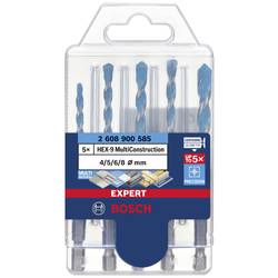 Bosch Accessories EXPERT MultiConstruction HEX-9, 2608900585 sada víceúčelového vrtáku, 4 mm, 5 mm, 6 mm, 8 mm, šestihran, 5dílná