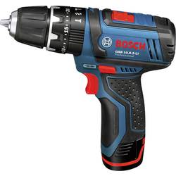 Bosch Professional GSB 12V-15 2cestný-aku příklepový šroubovák vč. 2x aku