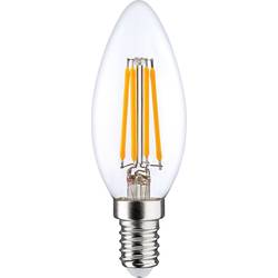 LightMe LM85336 LED Energetická třída (EEK2021) E (A - G) E14 svíčkový tvar 6.5 W = 60 W teplá bílá (Ø x d) 35 mm x 97 mm nestmívatelné, vlákno 1 ks