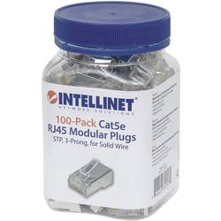 Intellinet Kabel, 790574, zástrčka RJ45, CAT 3, CAT 4, CAT 5, CAT 5e, piny:8P8C, 100 ks