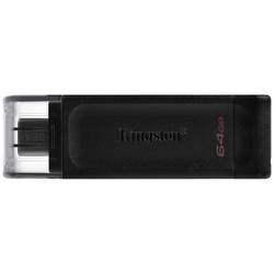 Kingston DataTraveler 70 USB flash disk Retail 64 GB černá DT70/64GB USB-C®