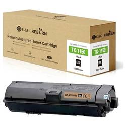 G&G Toner náhradní Kyocera TK-1150 kompatibilní černá 3000 Seiten Reborn remanufactured 21293