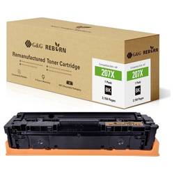 G&G Toner náhradní HP 207X kompatibilní černá 3150 Seiten Reborn remanufactured 21285