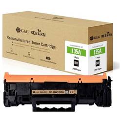 G&G Toner náhradní HP 135A kompatibilní černá 1100 Seiten Reborn remanufactured 21255