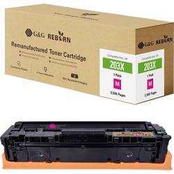 G&G Toner náhradní HP 203X kompatibilní purppurová 2500 Seiten Reborn remanufactured 21268