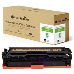 G&G Toner náhradní HP, Canon 125A, 128A, 131X, 716K, 731K kompatibilní černá 2200 Seiten Reborn remanufactured 21201