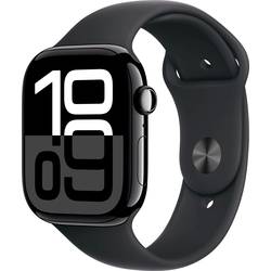 Apple Watch Series 10 GPS 46 mm hliníkový plášť sportovní náramek černá S/M