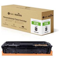 G&G Toner náhradní HP 415A kompatibilní černá 2400 Seiten Reborn remanufactured 21269