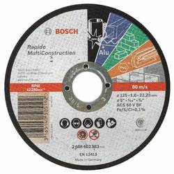 Bosch Accessories 2608602383 2608602383 řezný kotouč rovný 125 mm 1 ks ocel