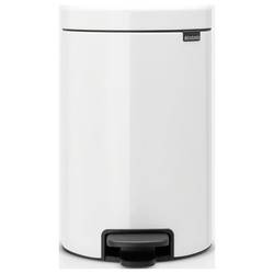 brabantia Newicon 11 19 69 Pedálový odpadkový koš 12 l ocel (Ø x v) 251 mm x 411 mm bílá otevírání pedálem 1 ks