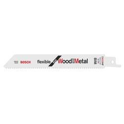 Bosch Accessories 2608656039 Pilový plátek do pily ocasky S 922 HF - Flexible for Wood and Metal Délka řezacího listu 150 mm 2 ks