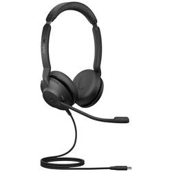 Jabra Evolve2 30 SE MS Stereo Sluchátka On Ear kabelová, 23189-999-879, stereo, černá