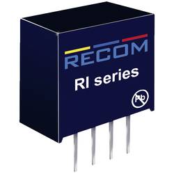 RECOM RI-1205S DC/DC měnič napětí 12 V 5 V 0.4 A 2 W Počet výstupů: 1 x Obsah 1 ks