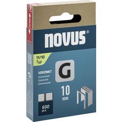 Novus Tools 042-0797 svorky z plochého drátu Typ 11 600 ks Rozměry (d x š x v) 10 x 10.6 x 10 mm