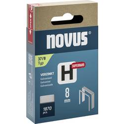 Novus Tools 042-0785 svorky z jemného drátu Typ 37 1870 ks Rozměry (d x š) 8 mm x 10.6 mm