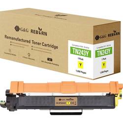 G&G Toner náhradní Brother TN-243Y kompatibilní žlutá 1000 Seiten Reborn remanufactured 21183