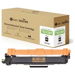 G&G Toner náhradní Brother TN-243BK kompatibilní černá 1000 Seiten Reborn remanufactured 21180