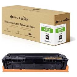 G&G Toner náhradní HP 415X kompatibilní černá 7500 Seiten Reborn remanufactured 21273