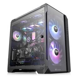 Thermaltake View 51 TG ARGB midi tower PC skříň černá