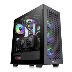 Thermaltake CA-1S3-00M1WN-03 midi tower PC skříň černá