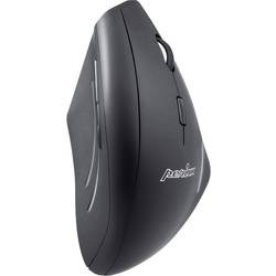 Perixx Perimice-608 ergonomická myš bezdrátový optická černá 6 tlačítko 1600 dpi ergonomická, integrovaný scrollpad