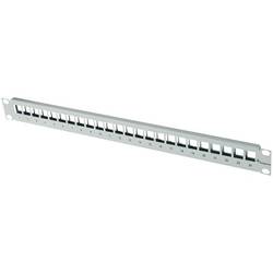 Telegärtner 100021496 24 portů síťový patch panel 483 mm (19) CAT 6A 1 U šedobílá (RAL 7035) neosazený