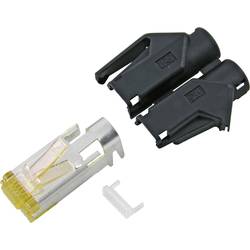 Hirose Electronic RJ45C6A-GR TM31 Konektor RJ45 CAT6 A Hirose TM31 RJ45C6A-GR zástrčka, rovná počet pólů: 8P8C šedá 1 ks