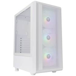 Thermaltake CA-1X2-00M6WN-00 midi tower herní pouzdro bílá 3 předinstalované LED ventilátory, boční okno