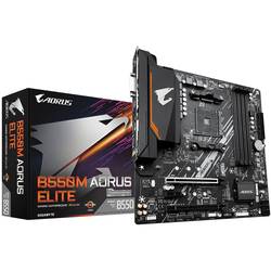 Gigabyte B550M AORUS ELITE Základní deska Socket (PC) AMD AM4 Tvarový faktor Micro-ATX Čipová sada základní desky AMD® B550