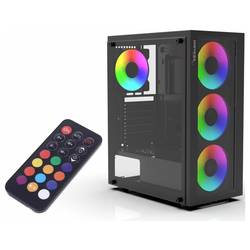 INCA INCA Geh EMG-15XN midi tower PC skříň černá