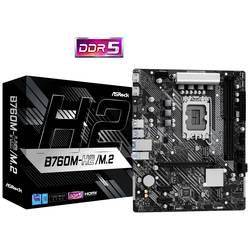 ASRock B760M-H2/M.2 Základní deska Socket (PC) Intel® 1700 Tvarový faktor Micro-ATX Čipová sada základní desky Intel® B760