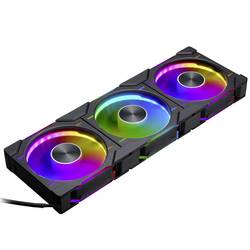 Phanteks D30 PWM Regular Airflow D-RGB PC větrák s krytem černá (š x v x h) 120 x 120 x 30 mm