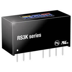 RECOM RS3K-2424DZ/H3 DC/DC měnič napětí do DPS 24 V 24 V 0.063 A 3 W Počet výstupů: 2 x Obsah 1 ks