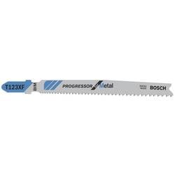 Bosch Accessories 2608638700 Pilový plátek do kmitací pily T 123 XF - Progressor for Metal 100 ks