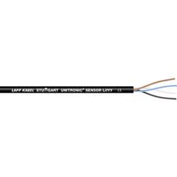 LAPP 7038898/1000 senzorový kabel UNITRONIC® SENSOR LifYY 3 x 0.25 mm² černá 1000 m