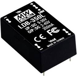 DC/DC LED driver Mean Well LDB-350L 350 mA 14 W 1 ks