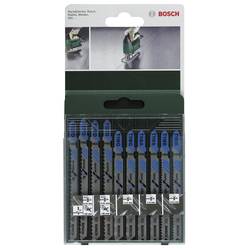 Bosch Accessories 2609256745 10 ks Sada pilových listů do přímočaré pily T-dřík T 118 a (2x); T 118 B (2x); T 118 G (2x); T 127 D (2x); T 227 D (2x) 1 sada