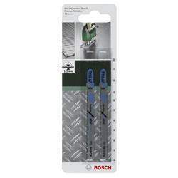 Bosch Accessories 2609256733 List přímočaré pily Bimetall, T 118 AF Flexible for Metal 2 ks