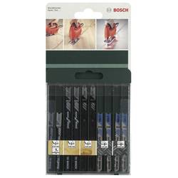 Bosch Accessories 2609256776 10 ks Sada pilových listů do přímočaré pily u 101 B (2x); u 144 D (2x); u 19 BO (2x); u 18 a (2x); u 18 B (2x) 10 ks