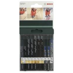 Bosch Accessories 2609256775 10 ks SADA PILOVÝCH LISTŮ DO PŘÍMOČARÉ PILY U-DŘÍKU U 19 BO; U 1 AO; U 111 C) U 111 D; U 144 D; U 101 B; U 101 D; U 18 G; U 18 A;